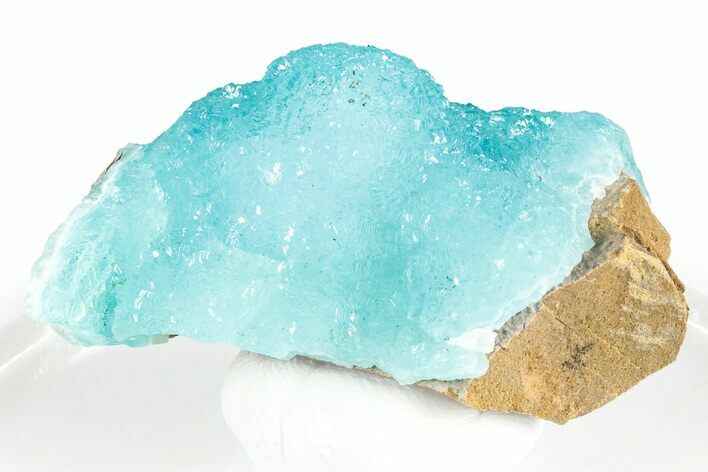 Glistening Sky-Blue Hemimorphite - Congo #346140